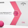 Callaway Supersoft Matte Pink Golf Balls