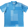 Puttwell Patchwork Polo - Blue