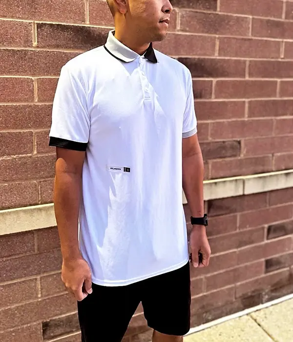 Students Golf Niemann Polo lifestyle shot by Slighted Golf