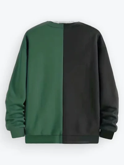 The Angry Goose Split Crewneck back by Slighted Golf